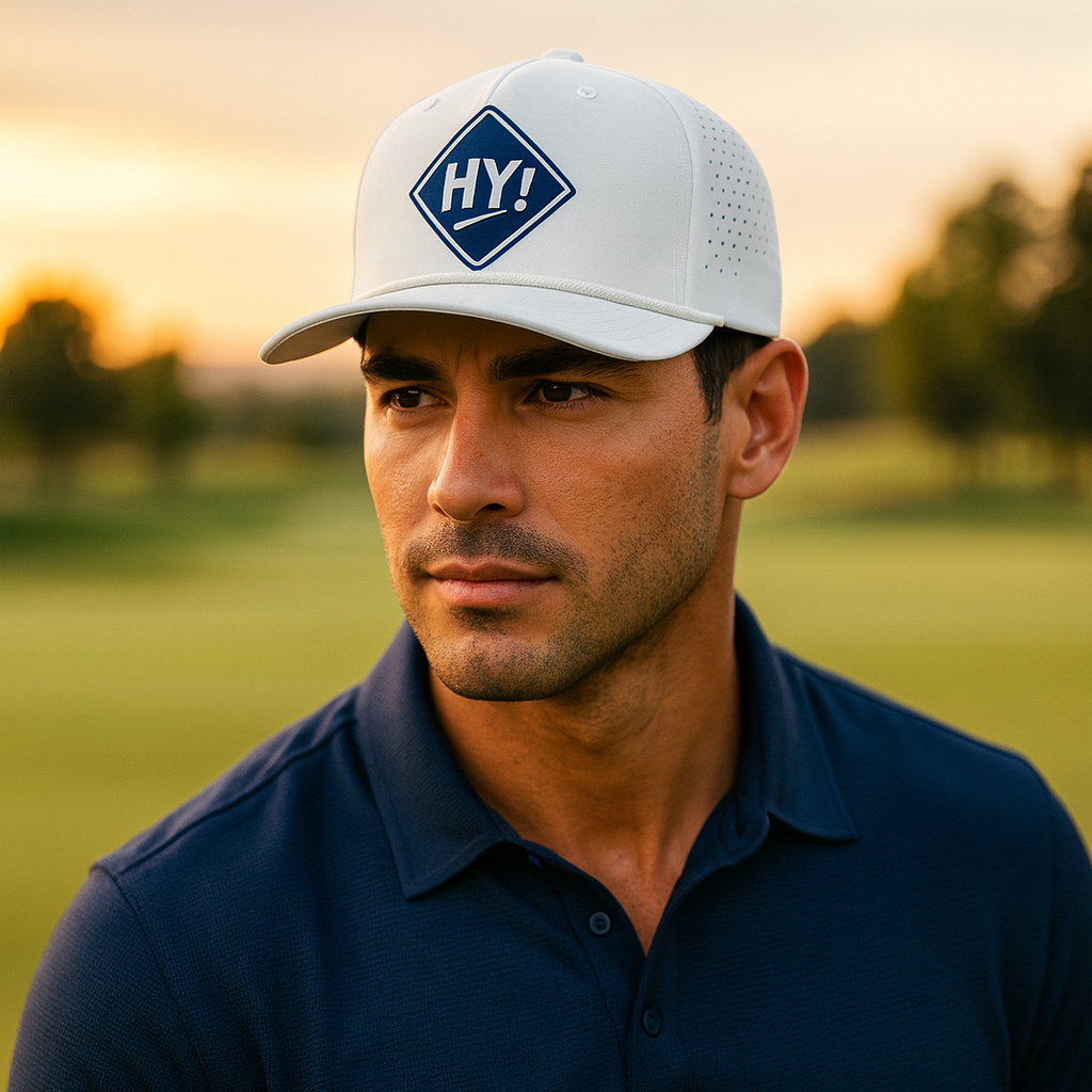 Pre Order Golf All Weather Performance hat in White