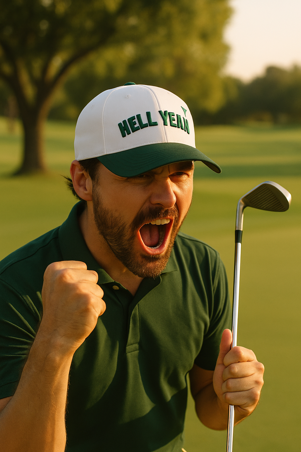 Augusta Green Snap Back