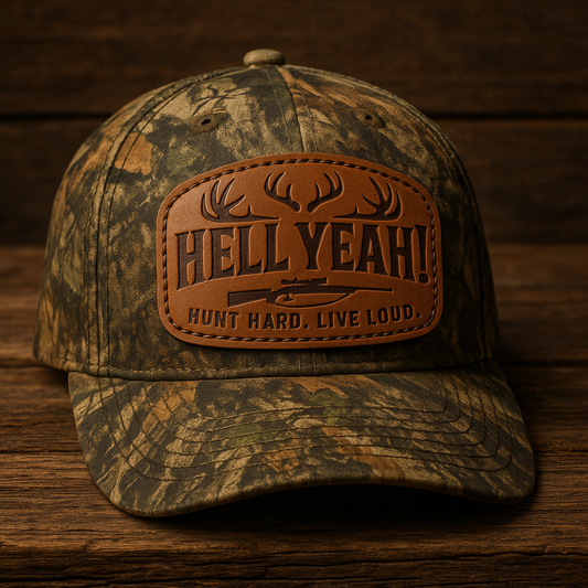 Hell Yeah! Hunting Camo Hat