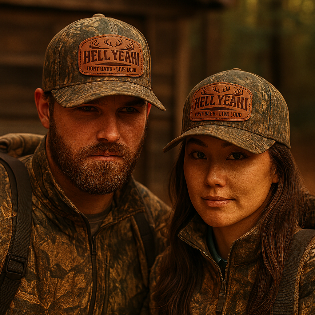 Hell Yeah! Hunting Camo Hat